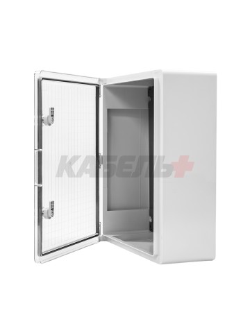 ПАНЕЛЬ ABS С ПЛАСТИКОВОЙ ПРОЗРАЧНОЙ КРЫШКОЙ 40X50X18