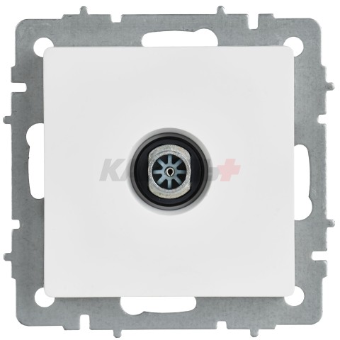 BRITE Розетка TV оконечная РТВ11-0-БрАБ арктический белый IEK