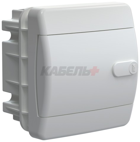 UNION Compact Корпус пластиковый ЩРВ-П-4 IP41 белая дверь IEK