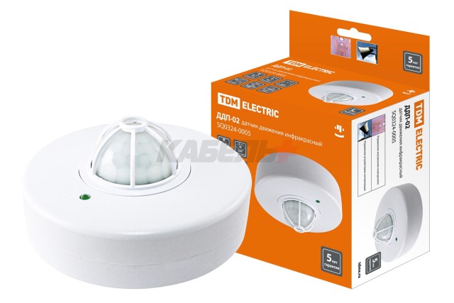 ДДП-02 1100Вт, 5-480с, 2-12м, 5+Лк, 160(сбоку)+360(сверху) гр, IP33, TDM