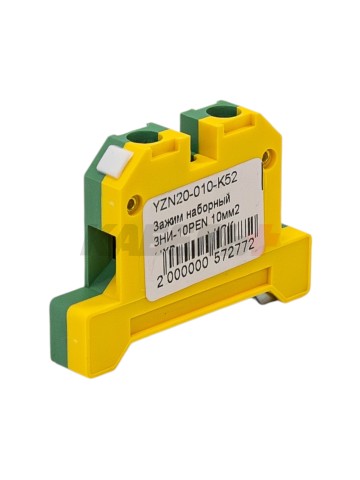 Зажим наборный ЗНИ-10PEN 10мм2 (JXB-земля) IEK