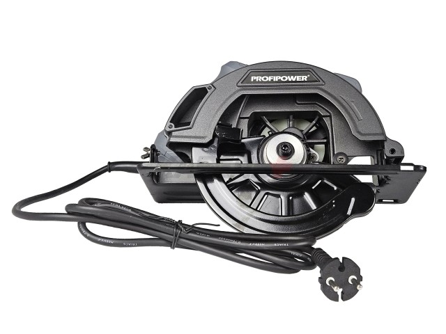 Пила циркулярная E0265 PROFIPOWER ДП-185 (1200Вт, 5500об/мин, диск 185х20мм, пропил 47/61мм, 45°)