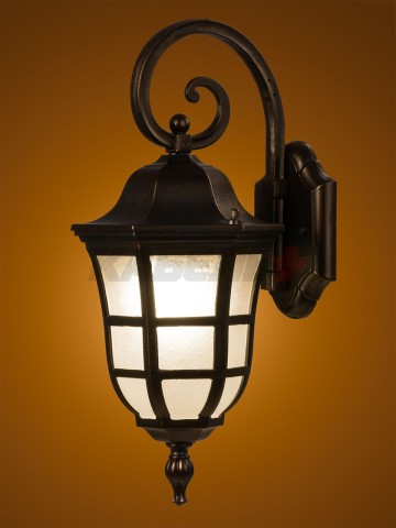 Светильник садово-парковый "Меридиан" 100 Вт, вниз, алюм., матовое/кофейный, Е27, TDM