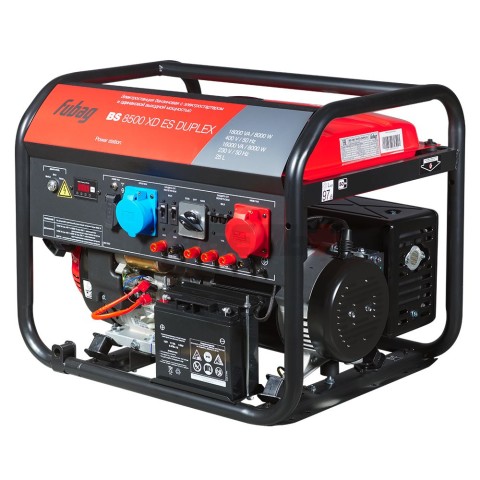 Генератор бензиновый FUBAG BS 8500 XD ES Duplex