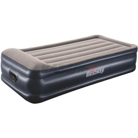 67628 NEW Кровать надувная + встр. насос 220В 97х191х46см BESTWAY