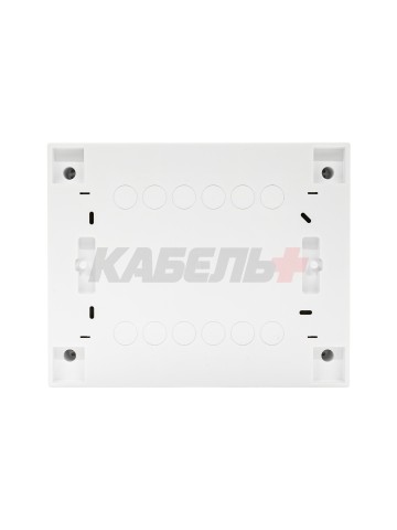 N12-ALFA W, Щит навесной, 1 ряд, 12+2 мод., белая дверца, IP40