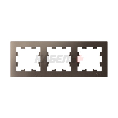 ATLASDESIGN 3-постовая РАМКА, универсальная, МОККО