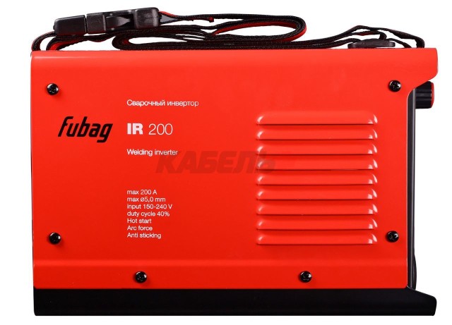 Инвертор сварочный FUBAG IR 200