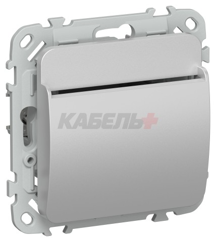 FLITE Выключатель карточный 30А ВК-0-ФлА алюминий IEK