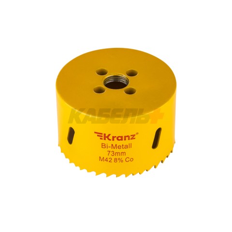 Коронка Bimetal 73мм KRANZ