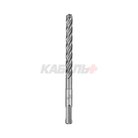 Бур по бетону SUPER 10x160мм, профессиональный, цельная крестовая пластина, SDS PLUS KRANZ