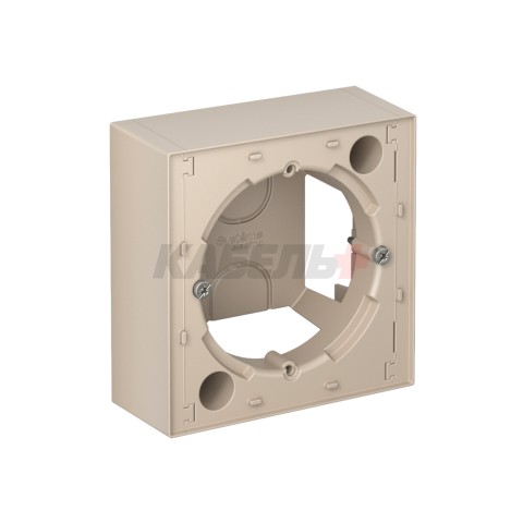 ATLASDESIGN КОРОБКА для наружного монтажа, ПЕСОЧНЫЙ