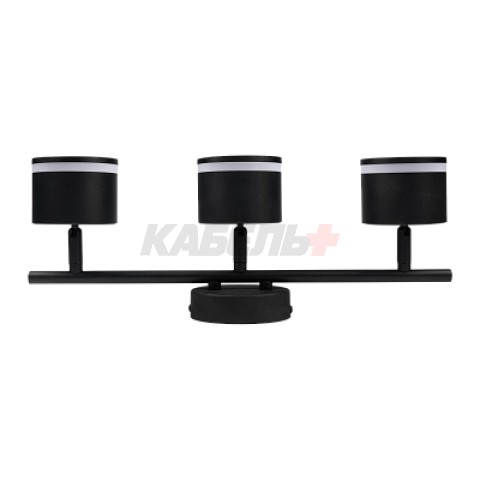 Светильник под лампу PCL 0703 3xGX53 BL 230V IP20 Jazzway
