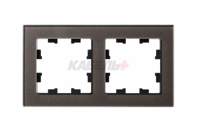 ATLASDESIGN NATURE 2-постовая РАМКА, ОРГАНИЧЕСКОЕ СТЕКЛО МОККО