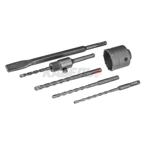 Набор для установки подрозетников SDS PLUS, 5 предметов KRANZ