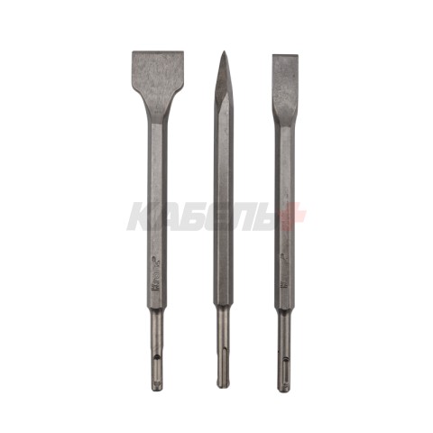 Набор зубил для перфоратора SDS PLUS, 3 предмета KRANZ