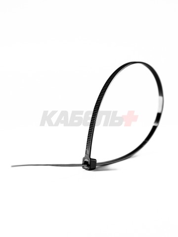 Нейлоновый Хомут 4,5х300 черный, упаковка 100 шт.
