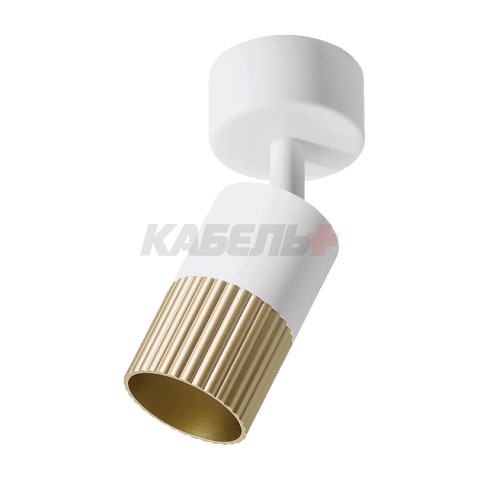 Светильник WOLTA WSL-GU10/S18WG под лампу GU10 Белый / золотой DUO