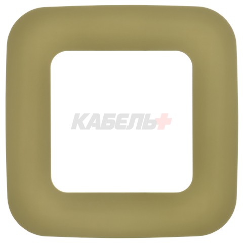 FLITE Рамка 1-местная РУ-1-А-ФлО оливковый IEK