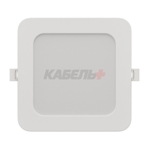 06-169 Панель светодиодная встраиваемая, 3 ССT, 24Вт, 230В/50Гц, 1920лм, 3000-4000-6500К, IP44, 225х225х26мм, квадрат, белый, посадочное отверстие Ø 190-210мм