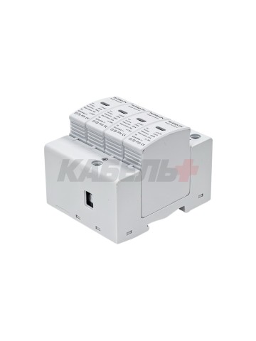Устройство защиты от импульсных перенапряжений CET-T1T2-AC, 4P, AC275V, 7KA(10/350us), 20-50KA(8/20)us Up<1,5KV