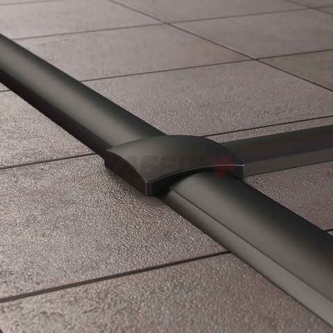 Напольный канал 50х12 мм CSP-F, черный