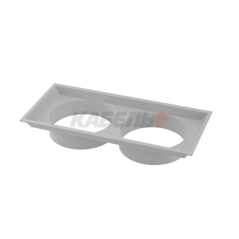 Адаптер воздуховода для потолочного кондиционера 1000-2000 Вт, RAL7035 DKC