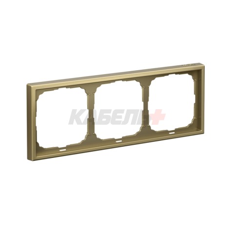 ARTGALLERY 3-постовая РАМКА, универсальная, ЗОЛОТО