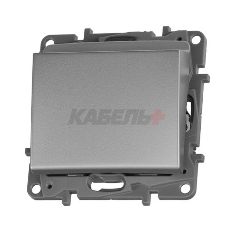 Etika - Выключатель с ключом-карточкой с выдержкой времени до 30 сек.(алюминий)