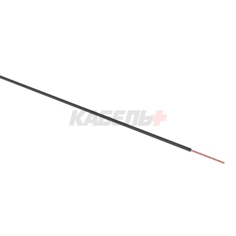 Провод ПГВА 1х1,50мм², черный, бухта 100м REXANT