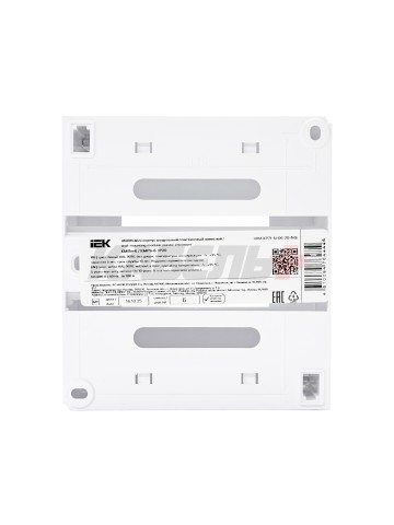 UNION Mini Корпус пластиковый КМПн-6 IP20 без двери белый IEK