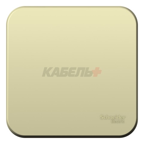 BLANCA О/У 1-клавишный ВЫКЛЮЧАТЕЛЬ (сх.1) ИЗОЛ.ПЛ., 10А, 250В, БЕЖЕВЫЙ