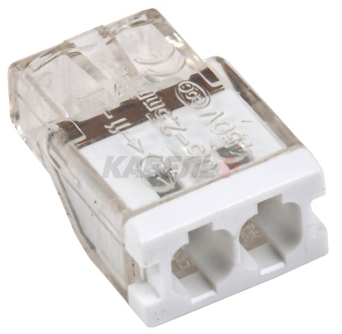 Строительно-монтажная клемма СМК 772-202 компактная IEK.