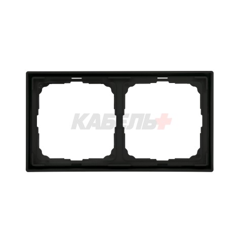 ARTGALLERY 2-постовая РАМКА, универсальная, КАРБОН