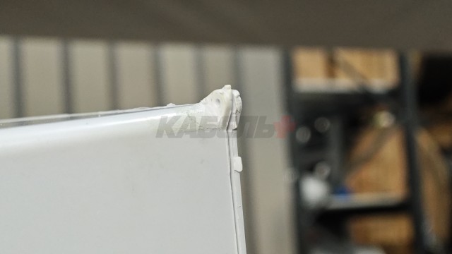 Щит навесной ECO BOX мультимед, TS35+1x МП перф.118x270mm, дымчатая пласт. дверь, белый RAL9003, 434x354x105mm, IP40