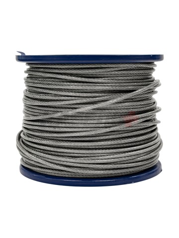 DIN 3055 Трос сталь в ПВХ SWR M 4 PVC М 5 (200м) MFIX