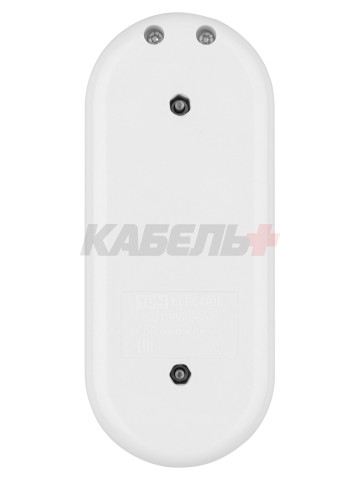 Розеточная колодка 3 гнезда 2П 16А 250B белая "Ретро" (карболит) TDM