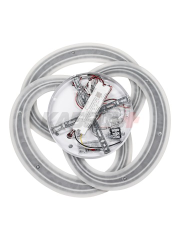 Светильник H26080/490 204Вт белый/черный