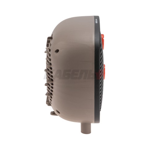 Тепловентилятор электрический настольный 2кВт со спиральным нагревательным элементом, черный REXANT