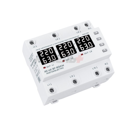 Реле напряжения/тока RE VA3F-63A W