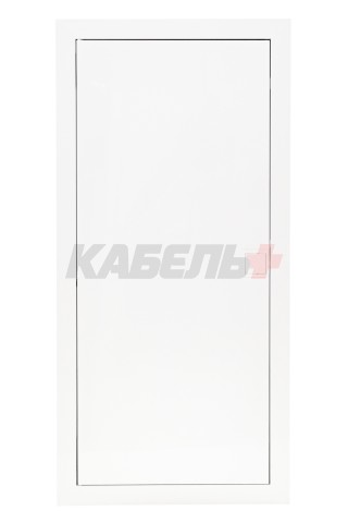 U48FPW IT PL, Щит встраиваемый мультимедийный, 4 ряда, белая дверца, IP30