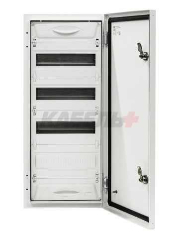 TITAN 5 Корпус металлический ЩРн-48 (1х48) 710х310х140мм IP54 белый (одна дверь) IEK