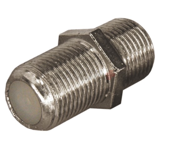 Переходник гнездо F – гнездо F, бочка с кольцом REXANT