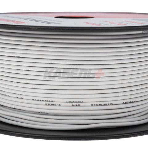 Провод ПГВА 1х0,50мм², белый, бухта 100м REXANT