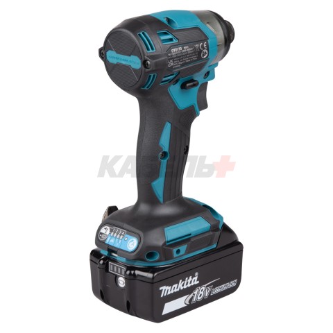 Шуруповерт ударный DTD173RTJ аккумуляторный (18V / 2*5,0Ah / 180Nm / MakPac 2), MAKITA, арт: DTD173RTJ