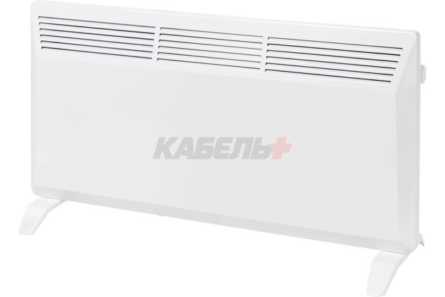 Конвектор электрический ЭК-2000X, термостат, ножки, белый, 2000 Вт, TDM