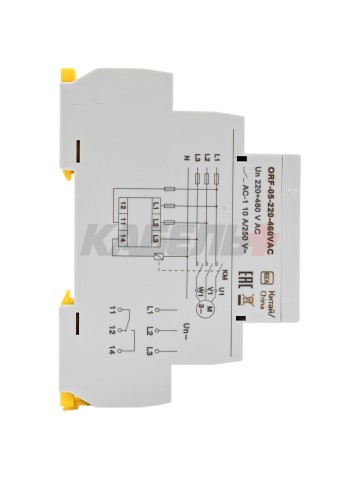 Реле контроля фаз ORF-05 трехфазное 220-460В AC IEK