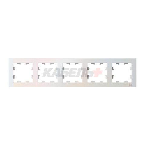 ATLASDESIGN 5-постовая РАМКА, универсальная, ЖЕМЧУГ