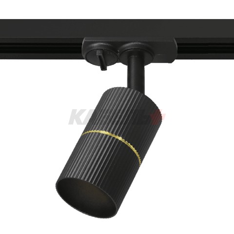 Трековый светильник WOLTA WTL-GU10/18BG под лампу GU10 Черный / золотой NIMB