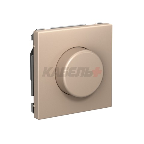 ARTGALLERY СВЕТОРЕГУЛЯТОР (диммер) повор-нажим, LED, RC, 400Вт, механизм, ПЕСОЧНЫЙ